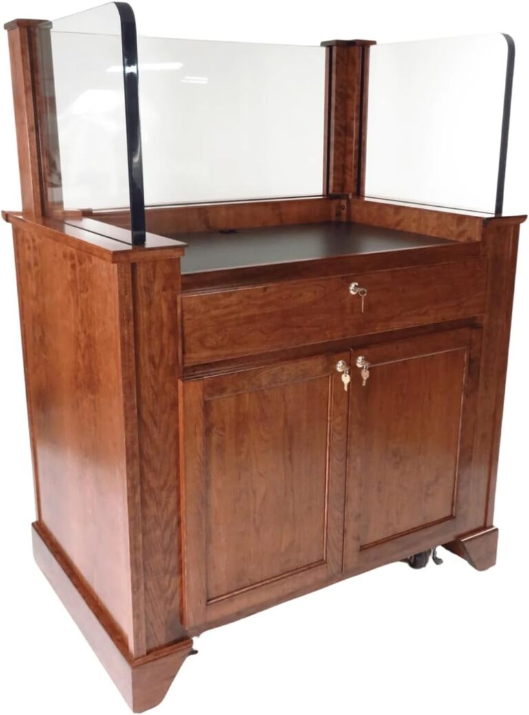 Image 1 of NIJ Level III bullet-resistant workstation