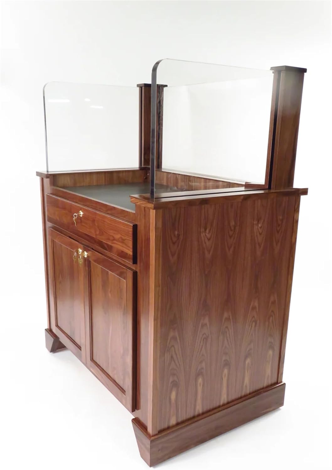 NIJ Level III bullet-resistant workstation,bullet resistant security workstation,ballistic glass security desk,NIJ Level III workstation worth buying,Protector security workstation pros cons,best bullet resistant workstation for office unboxing and complete package contents