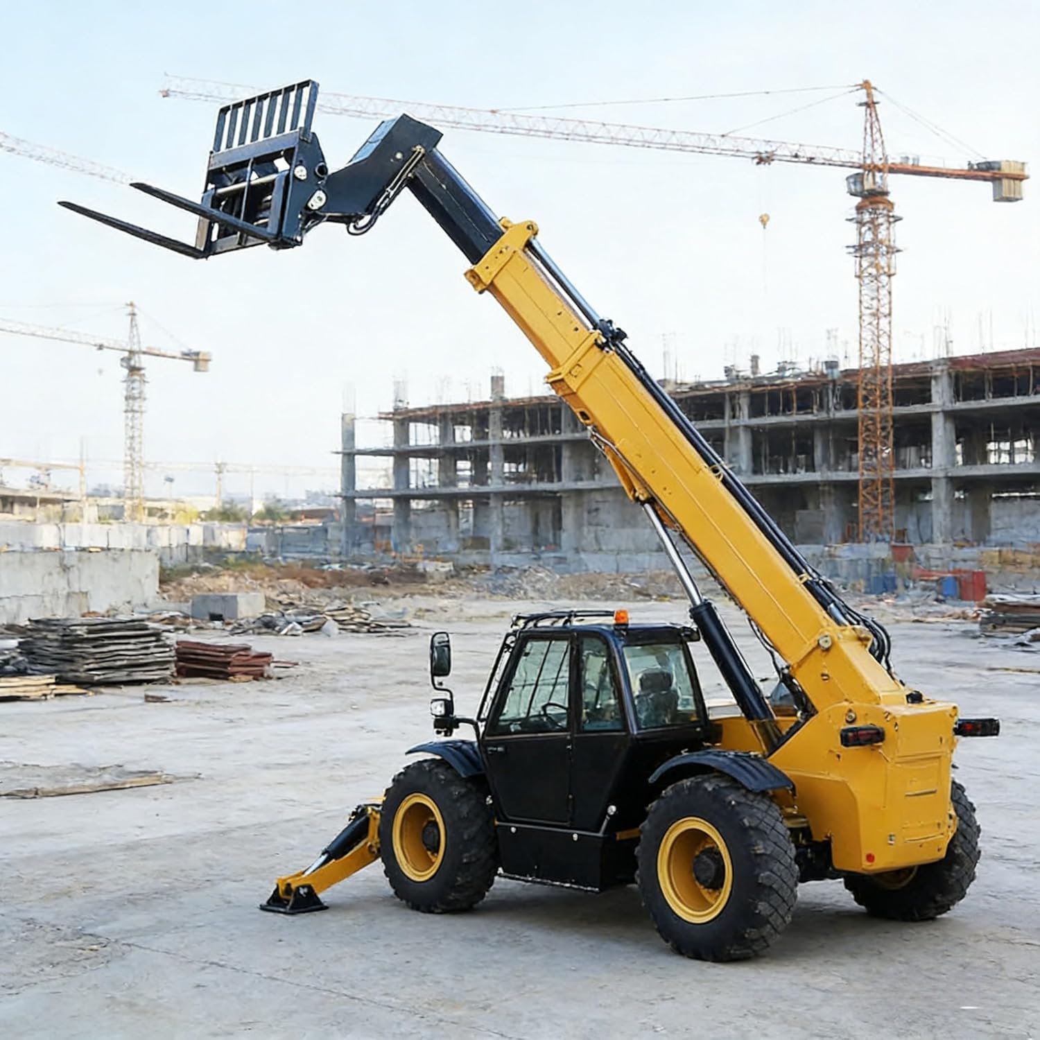buy telescopic forklift,should I buy a telescopic forklift,telescopic forklift vs telehandler,telescopic forklift pros cons,telescopic forklift worth buying,best telescopic forklift for construction - detailed features and technical specifications