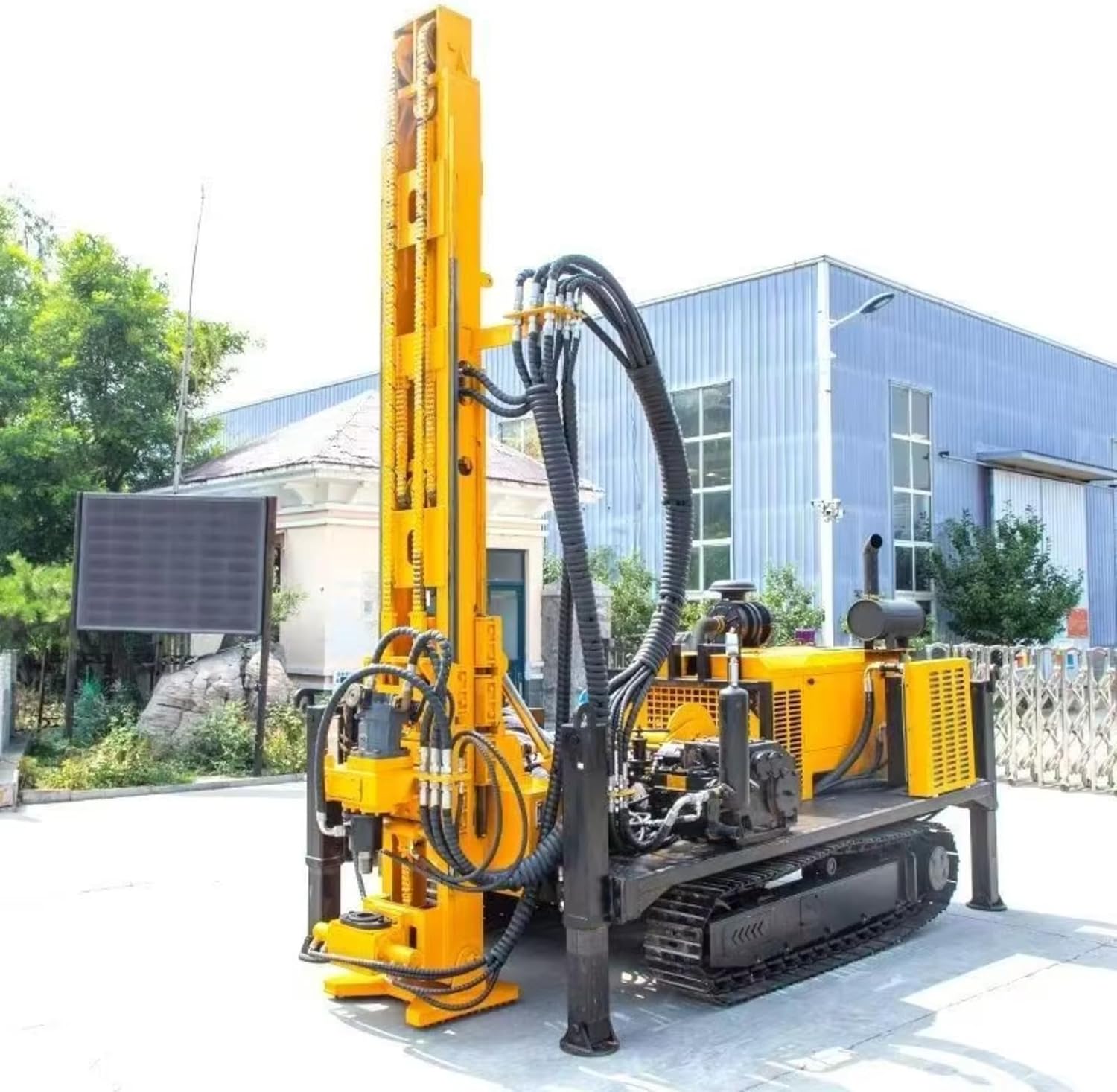 crawler water well drilling rig review,should I buy a tracked drilling rig,crawler water well drilling rig pros cons,best tracked water well drilling machine,crawler drilling rig vs wheeled rig,crawler water well drilling rig worth buying - detailed features and technical specifications