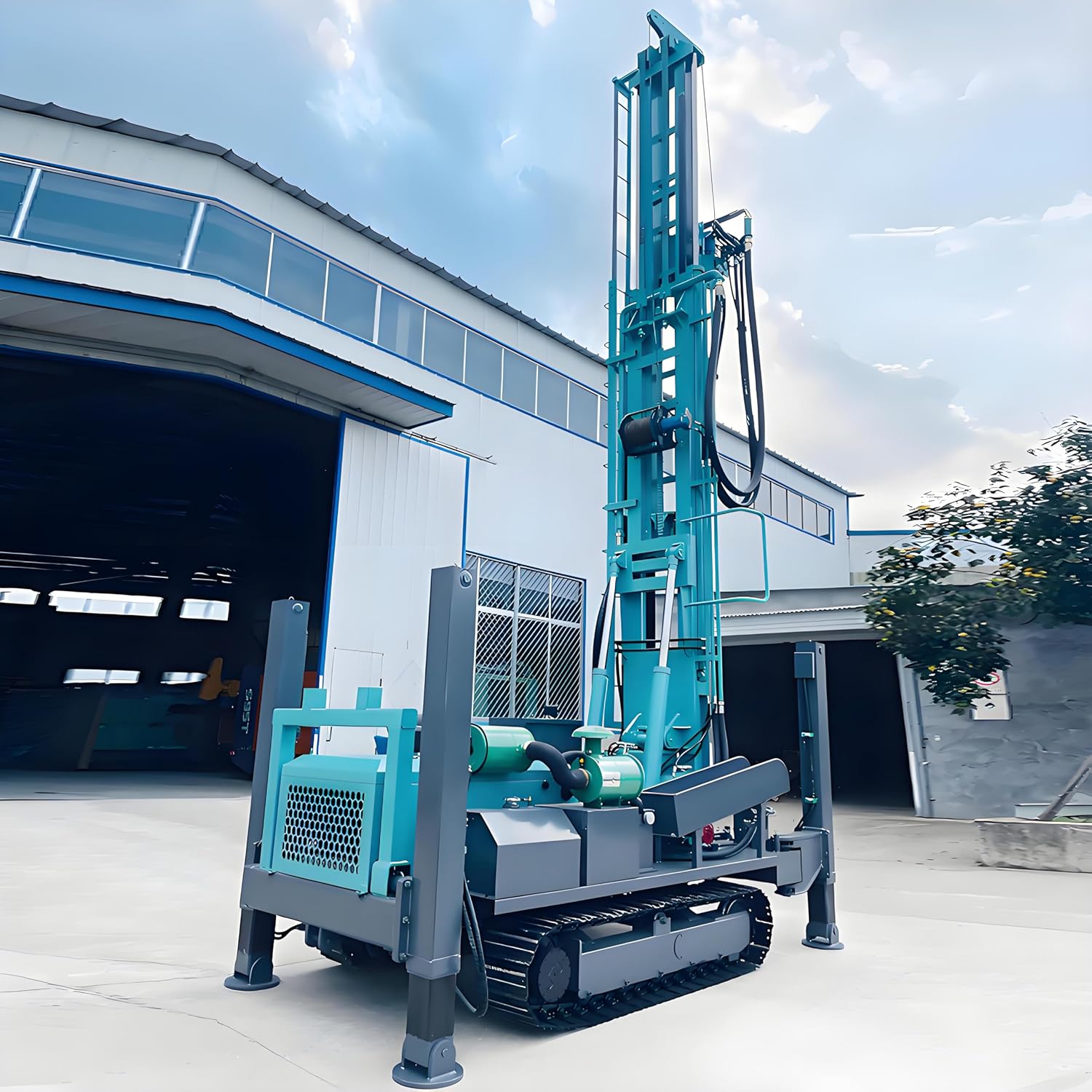 portable crawler water well drilling rig,should I buy a crawler drilling rig,portable crawler drilling rig vs alternatives,crawler water well drilling rig pros cons,best portable water well drill for borehole,portable crawler drilling rig worth buying unboxing and complete package contents