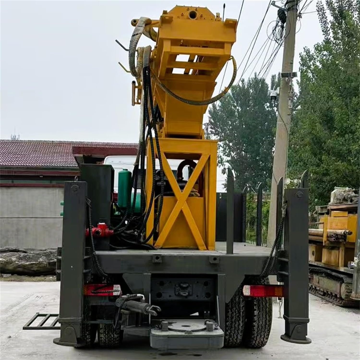 truck mounted drilling machine,heavy duty mobile well drill rig,geological exploration drilling equipment,300m borehole drilling rig,mining survey borehole machine,should I buy truck mounted drilling rig unboxing and complete package contents