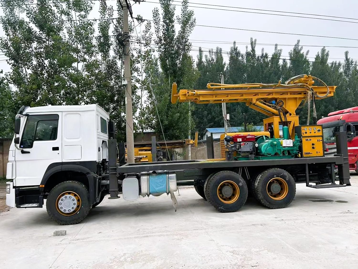 truck mounted drilling machine,heavy duty mobile well drill rig,geological exploration drilling equipment,300m borehole drilling rig,mining survey borehole machine,should I buy truck mounted drilling rig performance testing and real-world results
