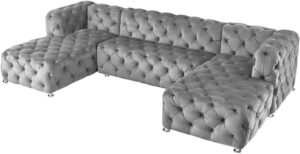 Image 1 of DUYHBAWRS U-shaped modular sofa review