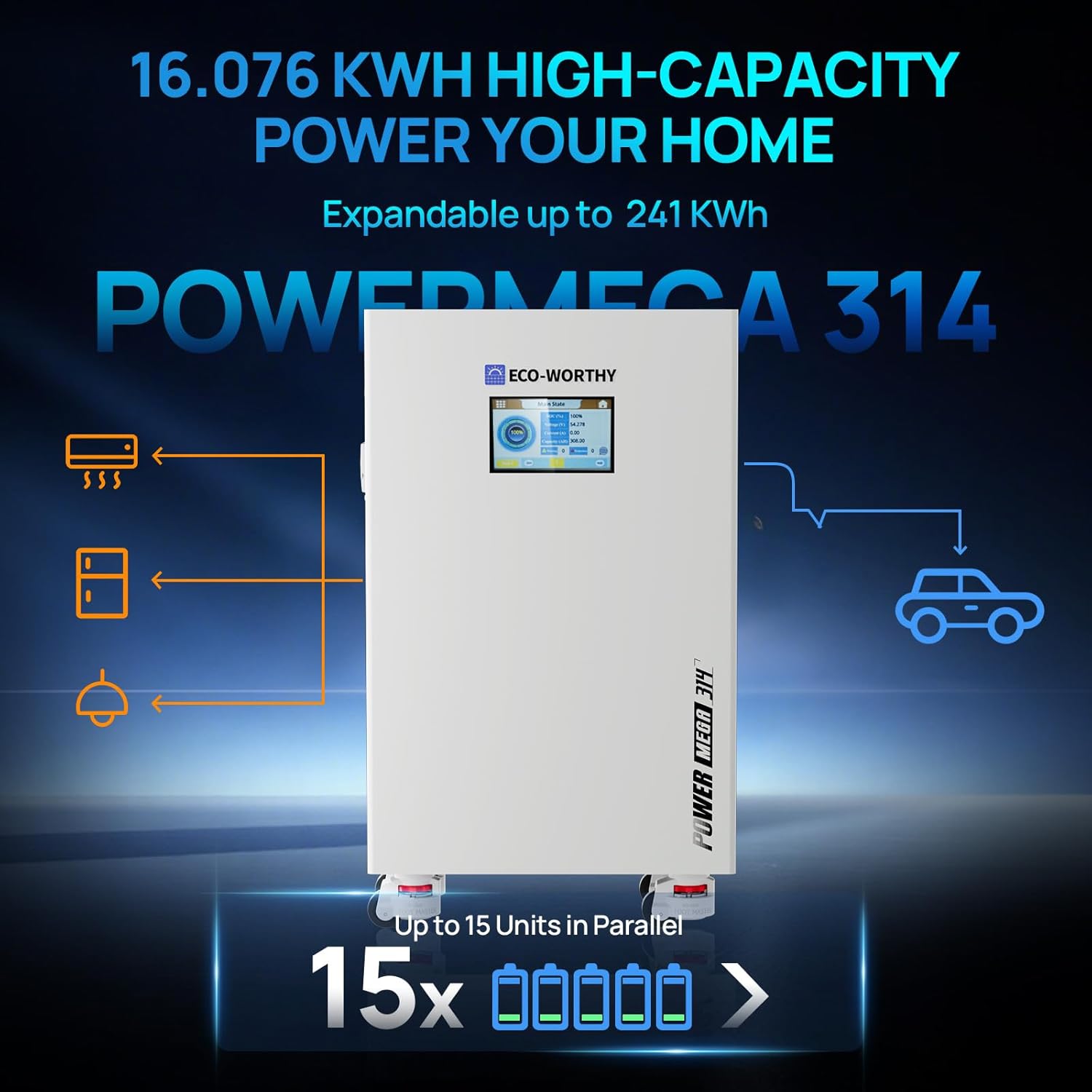 Step-by-step guide for ECO-WORTHY Powermega 48V 314Ah review,should I buy ECO-WORTHY Powermega battery,ECO-WORTHY Powermega pros cons,best 48V home backup battery,ECO-WORTHY Powermega vs alternatives,ECO-WORTHY Powermega worth buying - complete tutorial