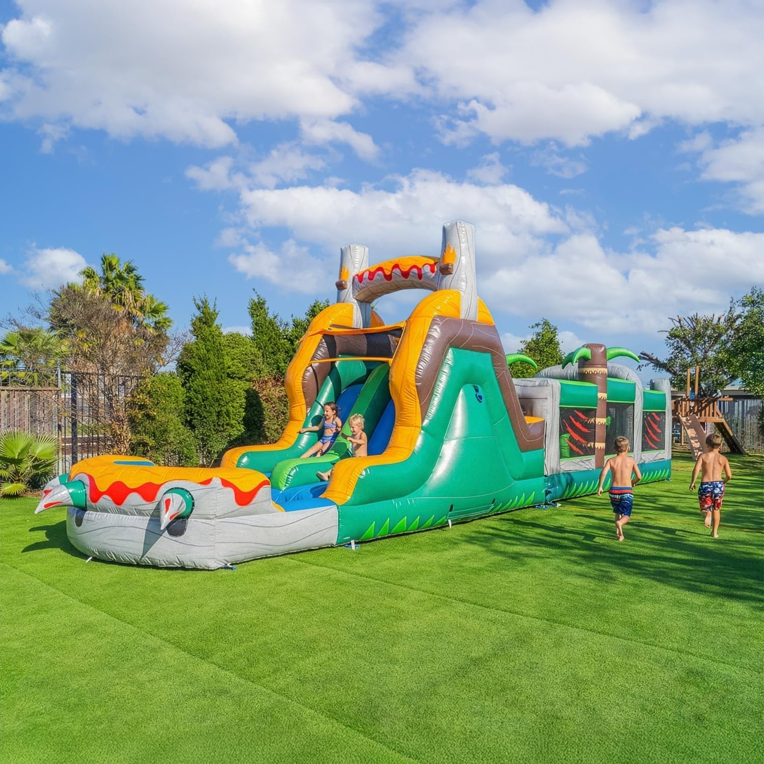 Step-by-step guide for HeroKiddo T-Rex inflatable obstacle course review,HeroKiddo obstacle course review and rating,HeroKiddo T-Rex inflatable review honest opinion,HeroKiddo T-Rex course review pros cons,is HeroKiddo T-Rex obstacle course worth buying,HeroKiddo T-Rex inflatable review verdict - complete tutorial