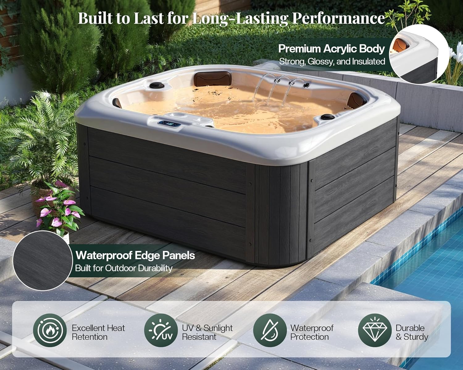 Jocisland 4 person outdoor hot tub,Jocisland hot tub review,should I buy Jocisland hot tub,Jocisland hot tub pros cons,best plug and play hot tub,Jocisland hot tub worth buying performance testing and real-world results