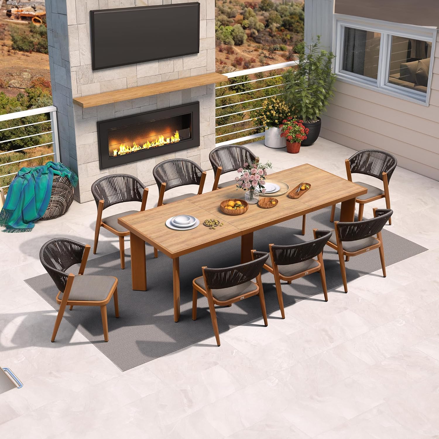 PURPLE LEAF 8-piece patio dining set review,PURPLE LEAF patio dining set review and rating,is PURPLE LEAF 8-piece dining set worth buying,PURPLE LEAF patio set review pros cons,PURPLE LEAF 8-seat dining set honest opinion,PURPLE LEAF outdoor dining set review verdict - detailed features and technical specifications