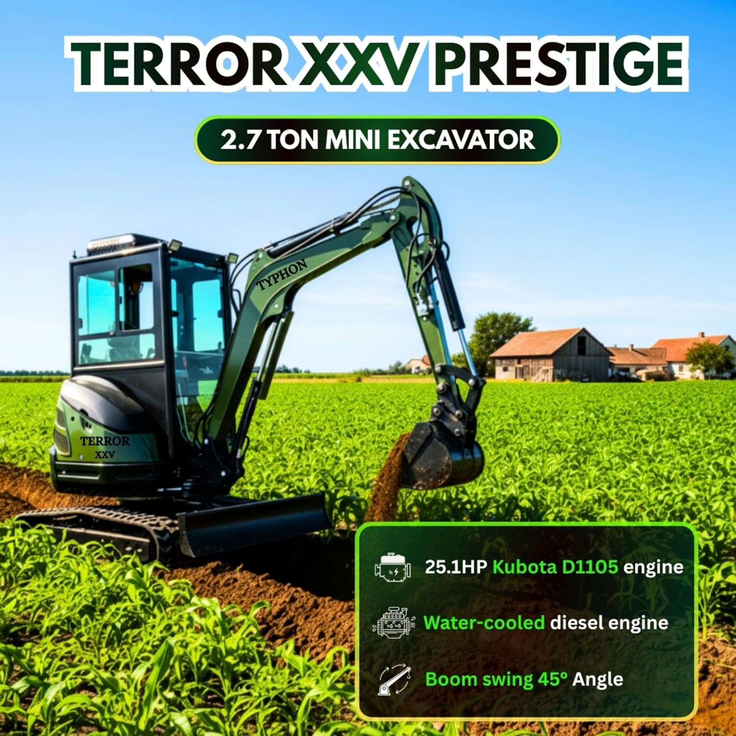 Step-by-step guide for Typhon Terror mini excavator review,should I buy Typhon Terror excavator,Typhon Terror vs alternatives,Typhon Terror mini excavator pros cons,Typhon Terror worth buying,best 2.7 ton mini excavator - complete tutorial