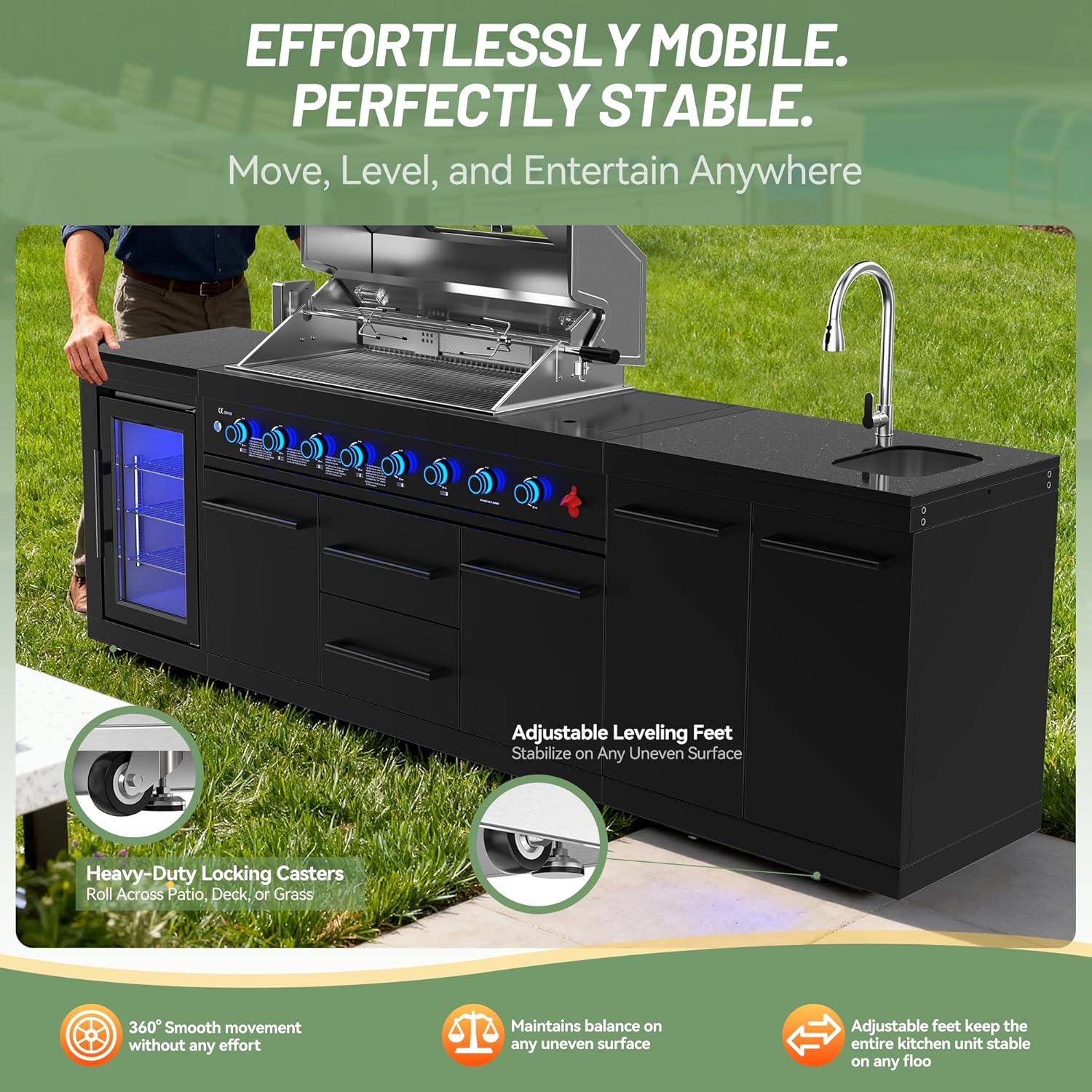 VESTIVIUM all-in-one outdoor kitchen review,should I buy VESTIVIUM outdoor kitchen,VESTIVIUM outdoor kitchen pros cons,best all-in-one outdoor kitchen,VESTIVIUM modular grill station performance testing and real-world results