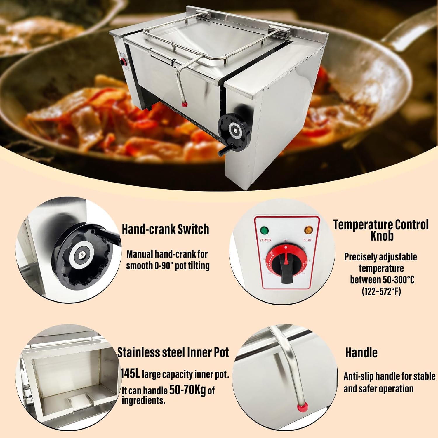 Step-by-step guide for WYDDDARY tilting braising pan review,electric tilting skillet review and rating,is WYDDDARY braising pan worth buying,commercial tilting pan review pros cons,WYDDDARY 145L skillet review honest opinion,WYDDDARY electric braising pan review verdict - complete tutorial