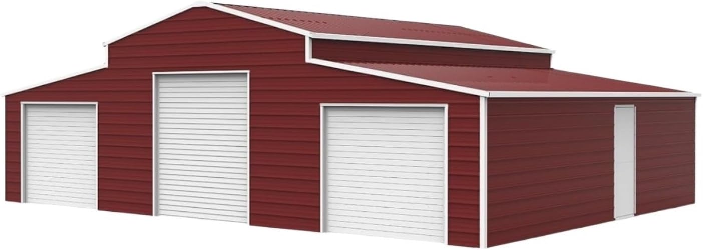 Yuntu Rapid Drive 42x30FT barn garage review,42x30FT metal storage shed worth buying,heavy-duty steel barn garage pros cons,best large RV garage storage,should I buy a 42x30FT barn garage,Yuntu Rapid Drive metal building alternatives - detailed features and technical specifications