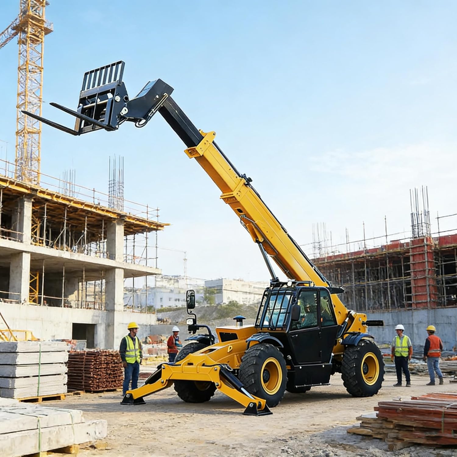 buy telehandler telescopic forklift,should I buy a telehandler,telehandler vs forklift,telehandler telescopic boom trucks pros cons,best telehandler for construction,telehandler worth buying - detailed features and technical specifications