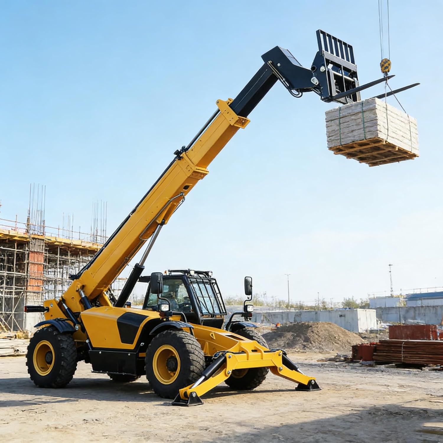 buy telescopic forklift truck,should I buy a telehandler,telescopic forklift vs alternatives,telescopic forklift pros cons,telescopic forklift worth buying,best material handling equipment - detailed features and technical specifications