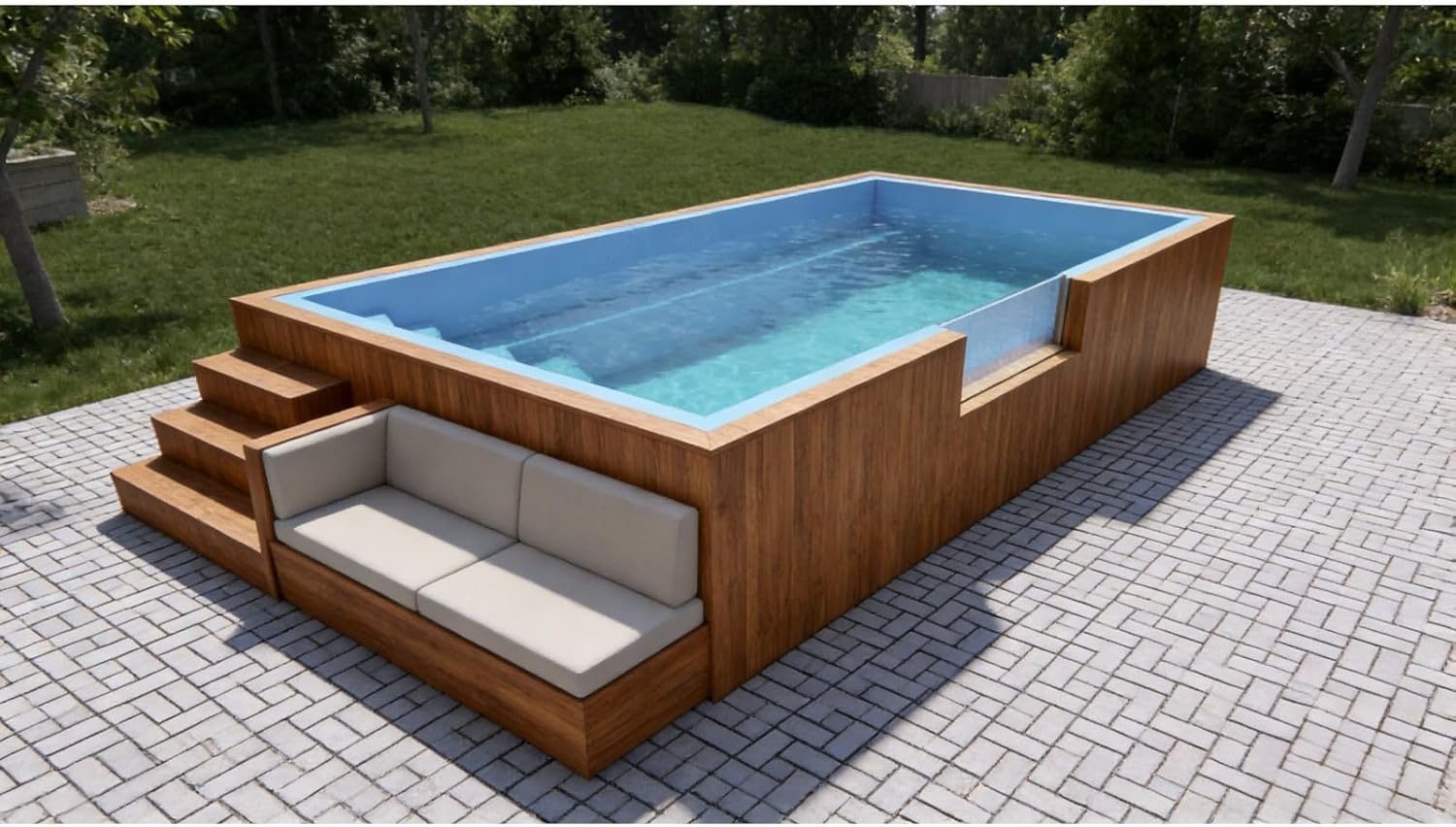 container swimming pool portable,should I buy a container pool,container pool vs above ground pool,portable swimming pool pros cons,fiberglass container pool worth buying,best small backyard pool options - detailed features and technical specifications