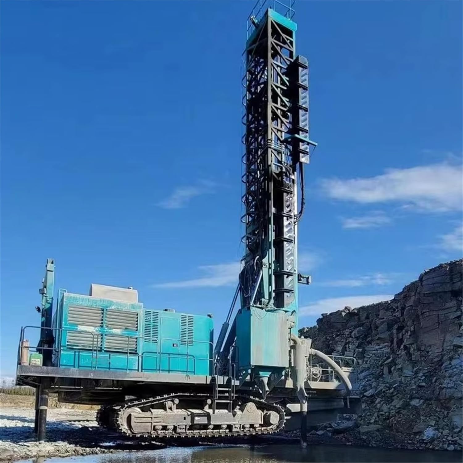crawler water well drilling rig,tracked borehole drilling equipment,crawler drilling rig for uneven terrain,water well drilling machine deep borehole,all-terrain well drilling rig benefits,should I buy a crawler drilling rig - detailed features and technical specifications