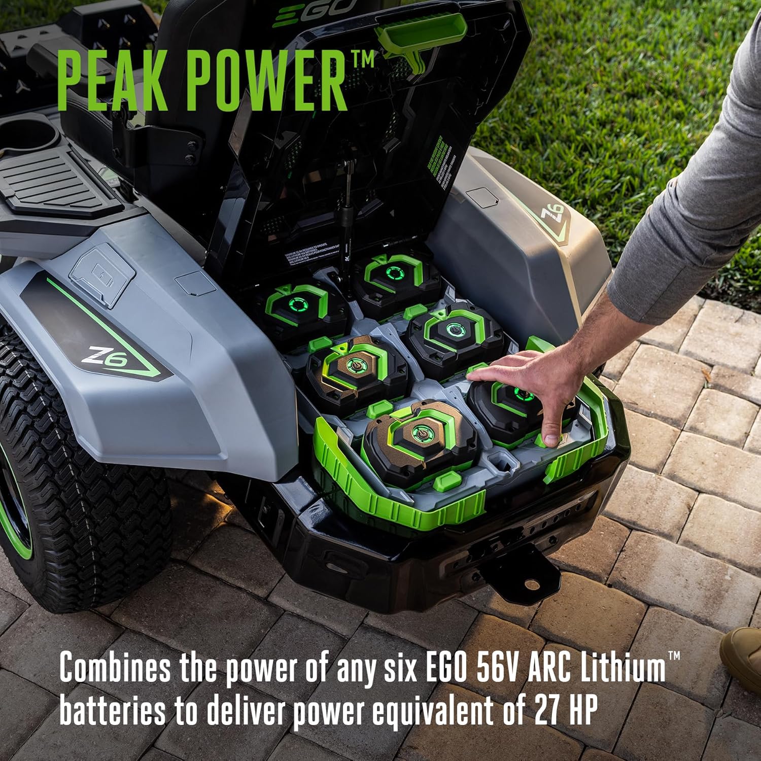 ego power+ z6 zero turn mower review,ego z6 zero turn riding mower pros cons,is ego z6 worth buying,ego z6 mower vs gas zero turn,best battery powered zero turn mower,how long do ego z6 batteries last unboxing and complete package contents