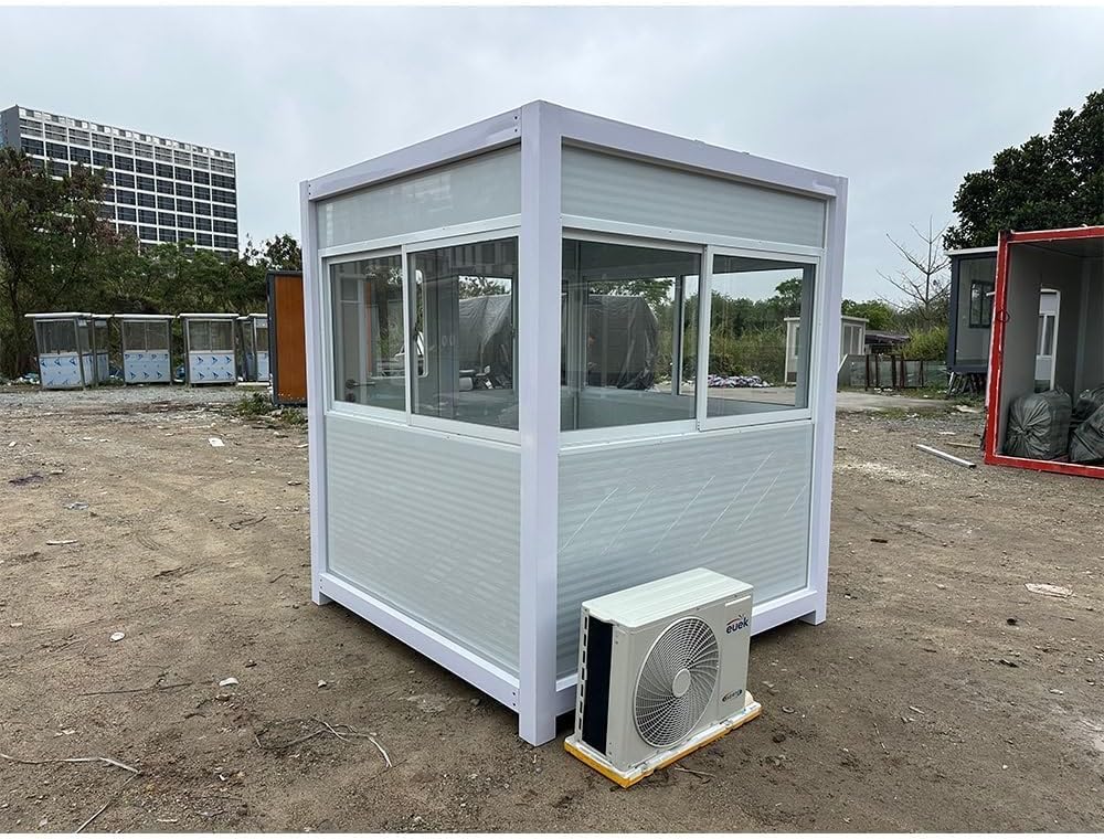 guard booth with AC and heating,should I buy a guard booth with AC,guard booth with AC and heating pros cons,portable security booth with AC,best guard booth for outdoor use,guard booth with AC worth buying performance testing and real-world results