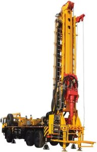 Image 1 of truck mounted water well drilling rig