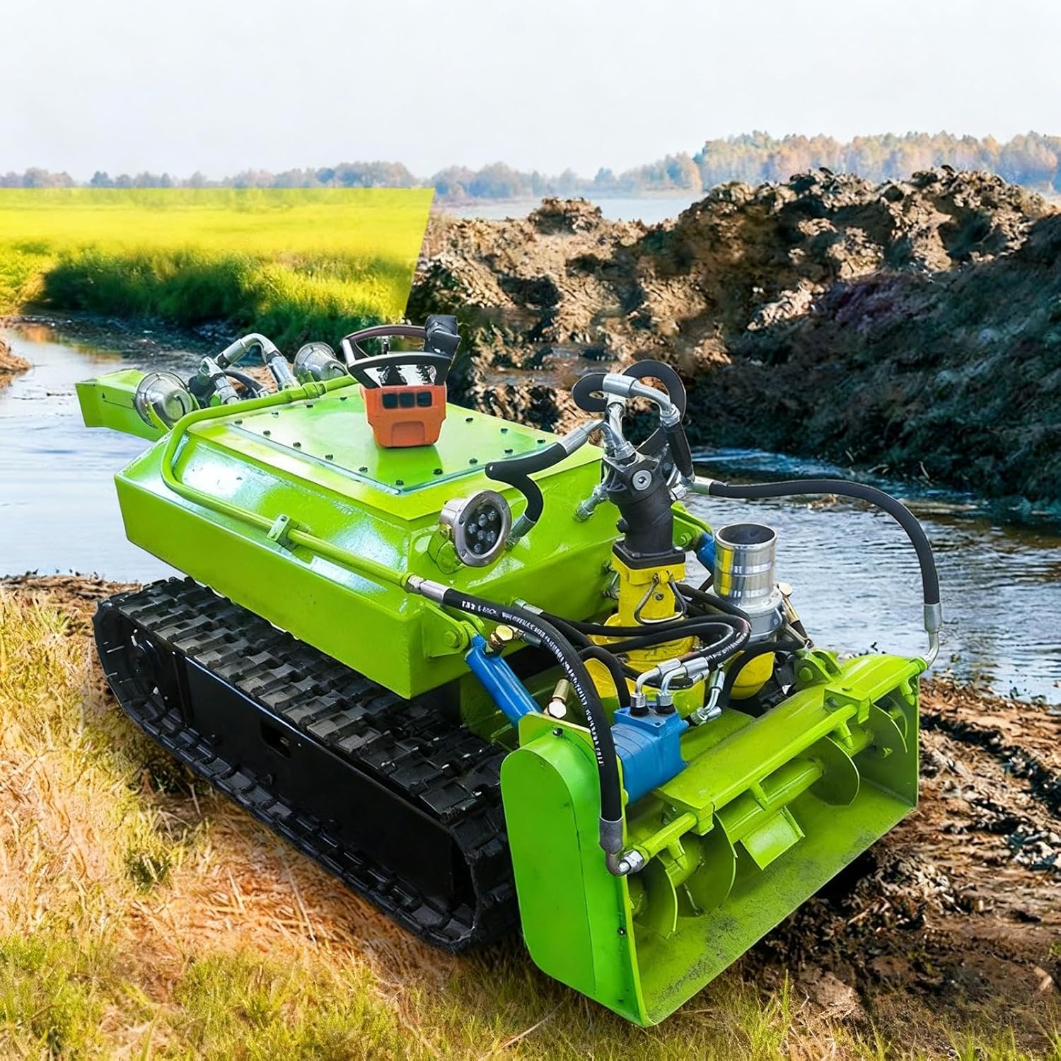 underwater dredging robot review,buy underwater dredging robot,best dredging robot for canals,remote controlled dredger pros cons,should I buy a dredging robot,underwater dredging robot worth it - detailed features and technical specifications
